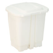 Kép 2/3 - Tramontina t-force szemetes, polipropilén , 25 l - fehér