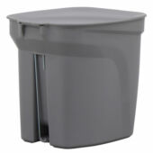 Kép 2/7 - Tramontina compact szemetes, polipropilén, 7 l - szürke