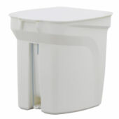 Kép 5/5 - Tramontina compact szemetes, polipropilén, 10 l - fehér