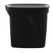 Kép 3/7 - Tramontina compact szemetes, polipropilén, 10 l - fekete