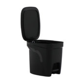 Kép 5/7 - Tramontina compact szemetes, polipropilén, 10 l - fekete