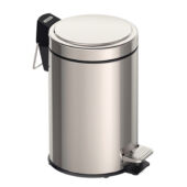 Kép 1/4 - Tramontina brasil rozsdamentes acél, pedálos szemetes, 12 l