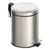 Kép 1/5 - Tramontina brasil rozsdamentes acél, pedálos szemetes, 5 l