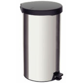 Kép 1/4 - Tramontina new rozsdamentes acél, pedálos szemetes, 20 l