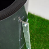 Kép 5/9 - Gyökérvédelem, gyökércsapda HDPE, bambusz-szegély, 75cm x 10m, 2mm vastag