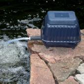 Kép 5/5 - Ubbink Air 2000 'kültéri', 1800 l/h tólevegőztető légpumpa szett