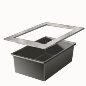 Kép 2/4 - Ubbink Quadra C3 keret inox