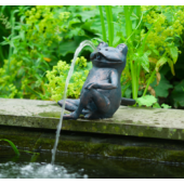 Kép 3/3 - Ubbink béka 20,5 cm vízköpő figura