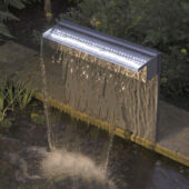 Kép 2/4 - Ubbink Vízeséselem Niagara LED 30cm szett Xtra2300l/h pumpa+ Quadro I+ kiegészítők