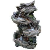 Kép 2/4 - Ubbink Vernier fatörzs csobogó+Led világítás 78 x 46 x 36 cm