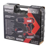Kép 6/7 - Raider akkumulátoros fúró, 12V, 2 sebesség, 2x1.5 Ah