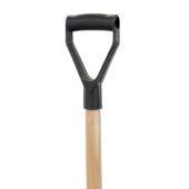 Kép 2/2 - Varing ásó, keskeny, lakkozott keményfa nyél, Y-markolat 130 cm