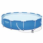 Kép 2/2 - Bestway BAHAMA Fémvázas medence vízforgatóval 366 x 76 cm