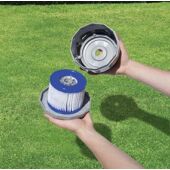 Kép 10/11 - Lay-Z-Spa PALM SPRING Airjet felfújható masszázsmedence 196 x 71 cm