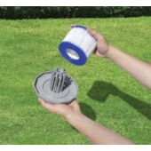 Kép 11/11 - Lay-Z-Spa PALM SPRING Hydrojet felfújható masszázsmedence 196 x 71 cm, 4-6 fő részére