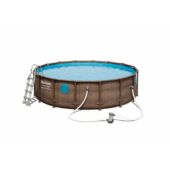 Kép 2/15 - Bestway EVIA Vista fémvázas medence szett 488 x 122 cm