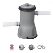 Kép 1/8 - Bestway Papírszűrős vízforgató 3 m3/h