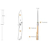 Kép 4/4 - Ruike Kés P801-SF zsebkés