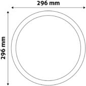 Kép 5/7 - Avide Kerek Mennyezeti Lámpa ALU 24W NW 4000K