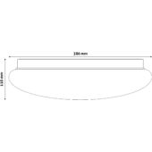 Kép 3/4 - Avide Stella (Csillagos) 24W 380*110mm NW 4000K