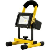 Kép 2/5 - Avide LED Reflektor Akkumulátoros 10W NW 4000K