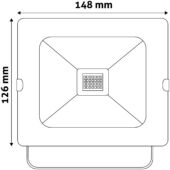 Kép 5/5 - Avide LED Reflektor Slim SMD 20W NW 4000K