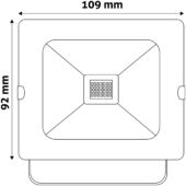 Kép 4/4 - Avide LED Reflektor Slim SMD 10W CW 6400K