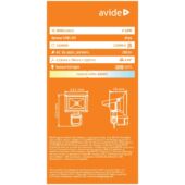Kép 3/6 - Avide LED Reflektor 10W NW 4000K Mozgásérzékelős PIR