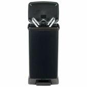 Kép 2/3 - Curver Deco-bin pedálos szemetes, 50l, fekete