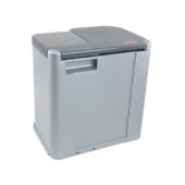 Kép 4/4 - Curver Duo pedálos szelektív szemetes 15l+6l