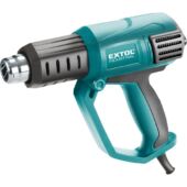 Kép 1/3 - Extol hőlégfúvó, 2000W két fokozatú, 1000W/2000W, 50/650°C, 250/500 L/perc