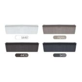 Kép 2/4 - Prosperplast Ratolla Case Balkonláda, mokka, 48 x 17 x 4,5cm