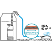 Kép 5/5 - Gardena Hordóürítő szivattyú 4700/2 inox automatic