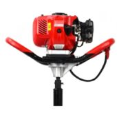 Kép 2/7 - Heidmann benzines földfúrógép (+ajándék földfúrószár) 2,0LE 1,5kW 52ccm