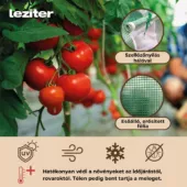 Kép 6/17 - Leziter fóliasátor 200x300x450 cm váz+fólia