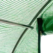 Kép 5/9 - Mirpol fólia melegház  3X4,5X2 m (váz+fólia) 