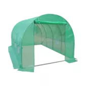 Kép 1/9 - Mirpol fólia melegház  3X4,5X2 m (váz+fólia) 