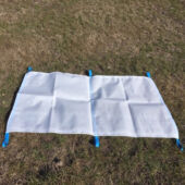 Kép 1/2 - Vadász ponyva 200 x 120 cm 6 db emelőfüllel