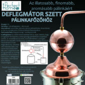 Kép 2/4 - Perfect Home 15200 Deflegmátor szett réz 27 cm