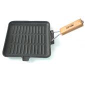 Kép 1/2 - Perfect Home - Öntöttvas grill serpenyő 24 cm