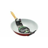 Kép 2/3 - Perfect Home Kerámia bevonatos wok 30cm piros 10264 2