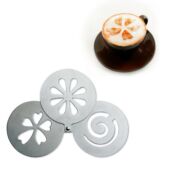 Kép 1/4 - Perfect Home Cappuccino, sütemény díszítő sablon 3 db rm 12428