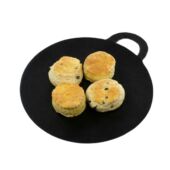 Kép 1/3 - Perfect Home Öntöttvas grill lap kerek, füles 13093