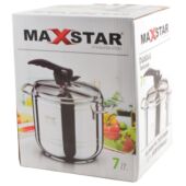 Kép 4/4 - Maxstar Gyorsfőző Kukta magas 7 literes 13344 3