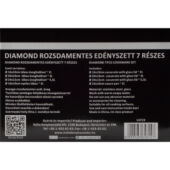 Kép 4/4 - Perfect Home Diamond 7 részes rozsdamentes edénykészlet üvegfedővel 14723 1