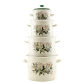 Kép 2/3 - Perfect Home Oliva Zománcozott fazék 20 cm+fedő 14832 2