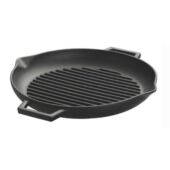 Kép 1/3 - Perfect Home Öntöttvas grill lap kerek csőrös 15502