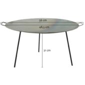 Kép 3/4 - Perfect Home Grill tárcsa vas, 48.5cm 40251 3