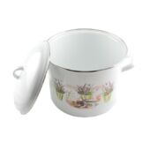 Kép 3/3 - Perfect Home - Zománc fazék fedővel 8,6L 24 cm