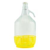 Kép 1/2 - Demizson fémcsatos kupakkal 5 liter